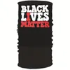 Nya magiska halsdukar Bandanas Black Lives Matter Jag kan inte andas Ice Silk Multifunktion Face Mask Fashion Outdoor Sport Cycling Sunscreen Scarf