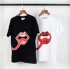 패션-남성 캐주얼 티셔츠 2020 새로운 여성 패션 편지 인쇄 Tshirts 남성 통기성 티 셔츠 크루 넥 여성 탑스 의류 크기 M-2XL