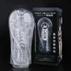 Male Masturbator Sex Toys for Men Artificial Vagina Time Delay Ejaculation Pussy Vagina Transparent Silicone Adult Sex products Y200409