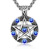 Übernatürliche Halskette Pentagramm Pentagramm fünfzackiger Stern Wicca Pagan Dean Winchester Anhänger Vintage Gothic Schmuck Großhandel