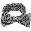 Baby Leopard Bow Tie Headbands Elastic Bowknot Hairbands Girls Headwear Headdress Kids Hair Accessories 6 Style HHA5683749933