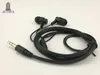 Auriculares intrauditivos portátiles de moda Auriculares con cable con micrófono Cable deportivo 1,1 metros barato buena calidad TPE suave precio de fábrica