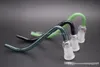 Glass J-Hook Adapter Creative style j hooks glass pipe joint size 14.4mm 18mm female ash catcher adapter cheapest