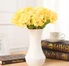 Mini Hydrangea Simulated Flower Single Hydrangea Wedding Holiday Silk Flower Guide Flower Home Decoration Photography Projects Y73