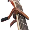 Capo de guitarra acústica de madeira folk clássica capo para baixo elétrico ukulele 2231290