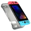 YOTENT TPU Case dla Nintendo Switch Pełna okładka Case Case Ochronne Miękkie TPU Wbudowany Komfort Wyściełany Hand Grips przezroczysty