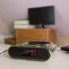 Andra klocktillbehör 1SET Gun Alarm Clock Shoot O039 Clock Lock N Load Target Office Gadgets15691691