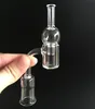 Prix usine 4mm d'épaisseur XL 20mm OD plat Top Quartz Banger Nail boule de verre bulle bouchon de carb Quartz clou pour verre Bongs fumer