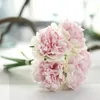 Peonia artificiale Fowers Bouquet da sposa Bouquet da sposa Bouquet di seta Fiore di seta per la decorazione del giardino della festa domestica 5 pz / mazzo Prezzo di fabbrica Prezzo di fabbrica Esperto Qualità Ultimo stile