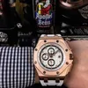 2021 Nieuw roestvrijstalen topmerk horloge voor mannen luxe heren horloges waterdichte roterende ronde ring zwarte dial horloge relojes para hombre 6932019