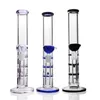 11 inch Hoge Bong Waterpijpen 3 lagen Perc Percolator Water Bongs Rookpijpen Waskolf Dabber Heady Rigs Met 14mm Kom