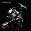 Tsurinoya Jaguar 4000 3000 2000 1000 Stor Låg profil Dubbelspole Fiske Spinning Reel Saltwater Fiske Reels Carp Reels