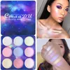 CMAADU 9 COLORS EYE SYNE SHADOW MAKEUP Natural Glitter Eyeshadow Palette Shimmer Face Highllight