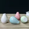 Creative home decoration Small Ceramic Vases Modern Simple Living Room decor Dry Flower decorative items Ornament Mini vase