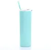 Thermos Cups Insulated Tumbler Stainless Steel Water Bottle Vacuum Beer Coffee Mug Lids Straws Drinkware Straight 20Oz Double Layer B6222