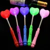 LED Flashing Light Up Sticks Świecące Rose Star Heart Magiczne Wands Party Noc Działania Koncert Carnivals Prodziny Halloween Prezent C5963