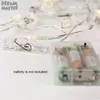 LED String lights decoration Card Photo Clip Holder Fairy Garland lamp For Christmas New Year Wedding Party Battery holiday lamp