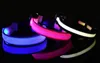 8Colors 4Sizes Night Safety LED Light Blinkande Glöd Nylon Pet Hund Krage Små Medium Dog Pet Leash Dog Collar Blinkande Säkerhet Collar Shu26