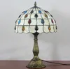 Tiffany Lampa stołowa E27 Sześć modeli Dragonfly Style Sypialnia Lampa Nocna Kreatywny Moda Retro Stołowe światło