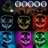 Drop Halween Mask Led Light Up Party Masches The Purge Election Anno Horror Masks Festival Festival Glow in Dark Nightclub5022403
