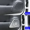 Bildörrhögtalare Framedekoration täcker dekaler för Mercedes Benz B Class W247 GLB 2020 Audiohögtalare Trim Stickers315J