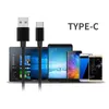1m / 2m / 3m Flätad laddningskabel Datum Överför Micro USB-typ-C för Android Samsung IP 5-11 Laddningsladd Snabb laddning 2a