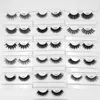 3D Vison Cils Vison Faux cils Doux Naturel Épais Pleine Bande Cils Faux Cils 3D Eye Lashes Extension faux cils 16 Styles