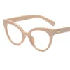 Partihandel-Frame Clear Lens Women Myopia Nerd Glasögon Transparent Optisk Frame Spectacles Men Fashion Glasögon