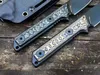 1pcs High Quality Tad Survival Straight Knife A2 Black Titanium Coated Blade Full Tang G10 Handle Fixed Blades Knives With Kydex