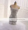 Mermaid Wedding Beading Dresses Sexy Spaghetti Neck Tiered Skirts Bridal Gowns Plus Size Robe De Soiree