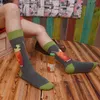 Moda Mulaya New Arrival Men's Socks Men 100% Combed Cotton Harajuku Novelty Mens Happy Socks Male Crew Funky Happy Socks for Man