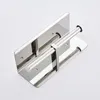 Mirror polishing Toilet mobile phone Paper Holder Platform toilet Double roll paper holder 304 Stainless Steel roll Papers towel Rack