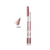 Menow 12pcs مجموعة محترفة Lip Lip Lip Pencil مقاومة للماء الشفة الخشبية محيط القلم Matte Lip Lip Tattoo Pen P124