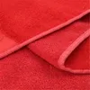 Factory Direct Bawełna Świąteczny Ręcznik Czerwony Drukowany Miękki Ręcznik Prezent Ślubny Twarz Ręcznik