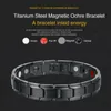 Bracelet hologramme Bracelet d'énergie thérapeutique Bracelet en acier inoxydable Thérapie magnétique 9959960