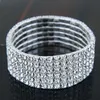 бриллиант -теннисный браслет для женщин свадебный блок замороженные цепи ювелирные украшения хрустальный браслет для женщин для женщин.