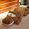 Hot Animal Crocodile Plush Toy Jumbo 9.8feet Stuffed Cartoon Alligator Doll Lifesize Pillow Sofa Tatami for Kids Adults Gift DY50681