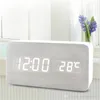 Actualización de moda LED Despertador despertador Temperatura Sonidos Control LED luces nocturnas pantalla electrónica Relojes de mesa digitales ST2678557