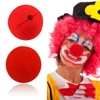 100 Sztuk/partia Dekoracji Gąbka Piłka Czerwony Clown Magiczny Nos na Halloween Masquerade Dekoracji zabawki dla dzieci Darmowa Wysyłka