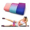 Baumwolle Hüfte Widerstand Bands Expander Anti Slip Erweitern Booty Übung Elastische Bänder Für Yoga Workout Stretching Training Mini Band9138884
