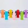 Robot Chewy Pendant Silicone Oral Sensory Chew Necklace Baby Teethers Robot Pencil Topper Teething Toy Buddy Sensory Chew Aid6533624