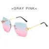 Fashion Accessories 2020 New Fashion Trimming Sunglasses Women's Polygon Sunglasses Cross Border Fashion Street Photo Glasses Wholesale