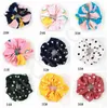 121 Stili capelli elastici signora Girl capelli Scrunchy anello leopardo dell'annata plaid Pois floreale Intestino crasso Scrunchie Hairband