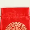 Kleine Chinese Zijde Brocade Sieraden Pouch Trekkoord Joyous Wedding Party Gunst Snoep Gift Bag Verpakking Tassen Spice Sachet GB1509