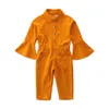 Girls jumpsuit kids clothes girl romper fashion long sleeve trousers Summer Pants