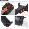 Superbright Tactical Handheld Spotlight Gun Lanterna Recarregável 18650 Bateria Incluída 3 Modo com Luz Lateral USB Carregador de Energia