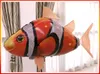 IR rc الهواء سباح القرش clownfish تحلق الهواء السباحين نفخ التجمع السباحة المهرج الأسماك التحكم عن blimp balloon 50 قطع