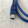 Adattatore USB 3.0 tipo A maschio a porta USB B stampante cavo di alimentazione prolunga dati maschio 1 M blu
