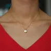 Hela Lucky Evil Eye Charm Necklace CZ Drop Elegance Fashion Jewelry Women Elegance Fashion Pendant Halsband292f