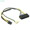 24Pin zu 2 Port 6Pin 18AWG 30cm SFF Mainboard Adapter Stromkabel Für HP Z220 Z230 ATX Netzteil anschluss 24P Zu 6P(hl)